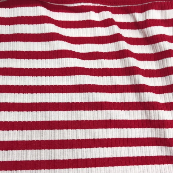 🎁 Topshop Stripe Crop Tank - Picture 9 of 9